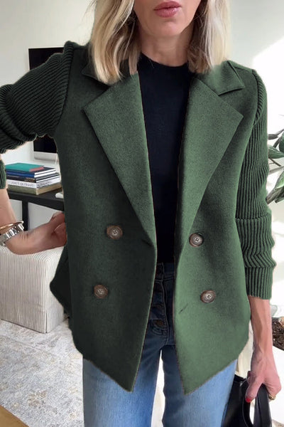 Amelia | Stylischer Blazer mit Strickärmeln