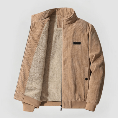 Roi | Cordjacke mit Fleece-Futter