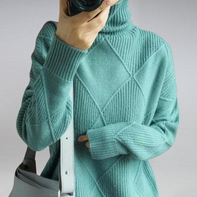 Chloe | Bequemer Winterstrickpullover