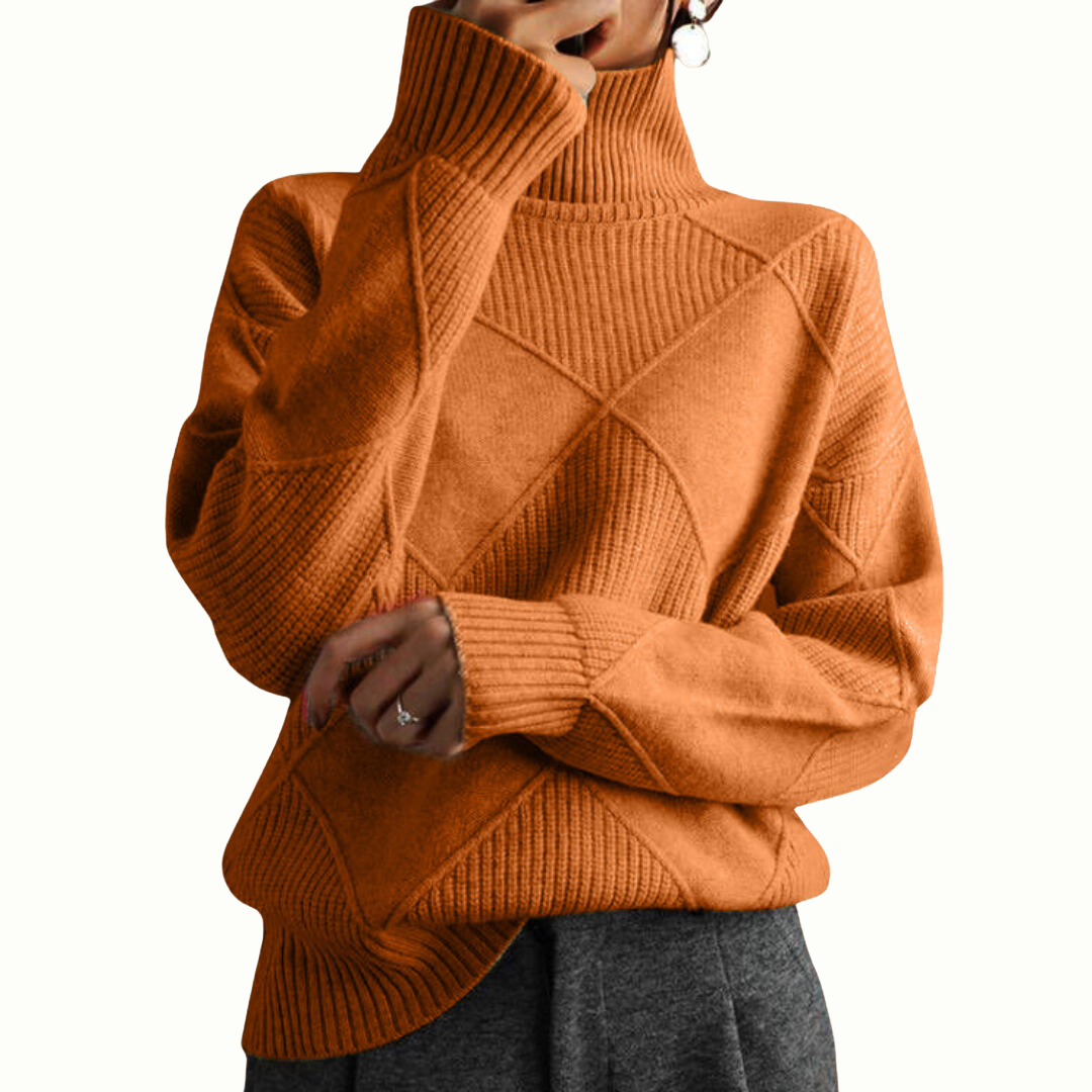 Chloe | Bequemer Winterstrickpullover