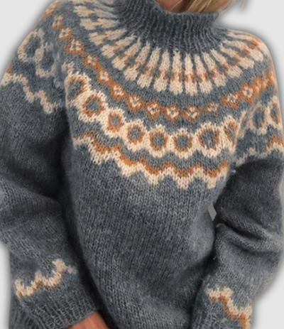 Violetta | Gemütlicher Rollkragenpullover