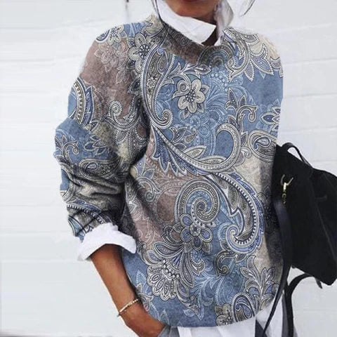Jessie | Bedruckter Pullover