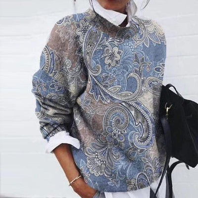 Jessie | Bedruckter Pullover