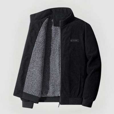 Roi | Cordjacke mit Fleece-Futter