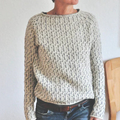 Linda | Eleganter Bootsausschnitt Pullover
