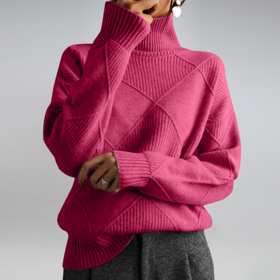 Chloe | Bequemer Winterstrickpullover