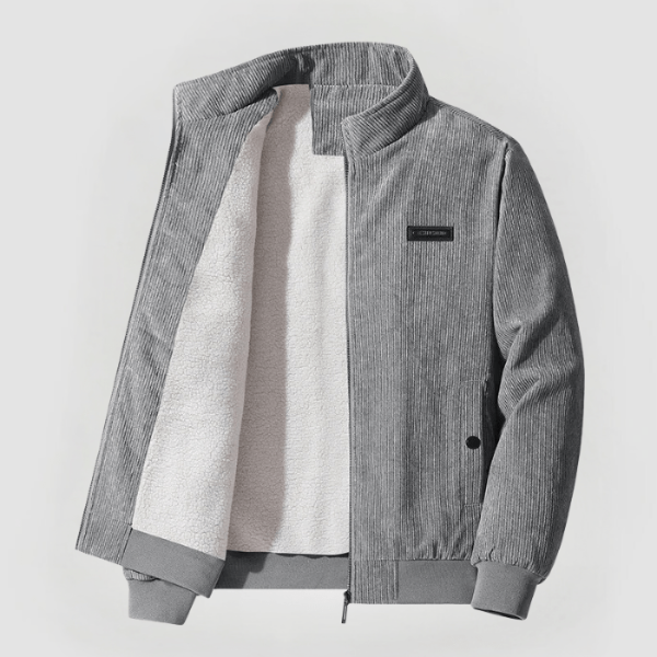 Roi | Cordjacke mit Fleece-Futter