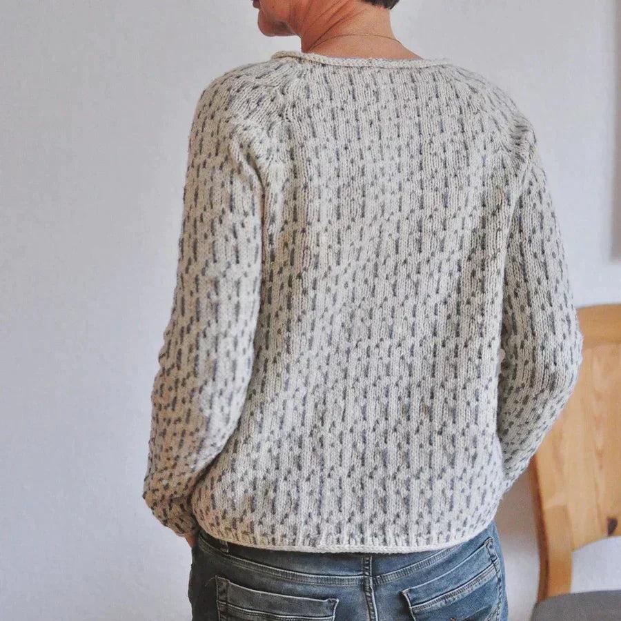 Linda | Eleganter Bootsausschnitt Pullover