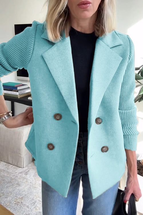 Amelia | Stylischer Blazer mit Strickärmeln