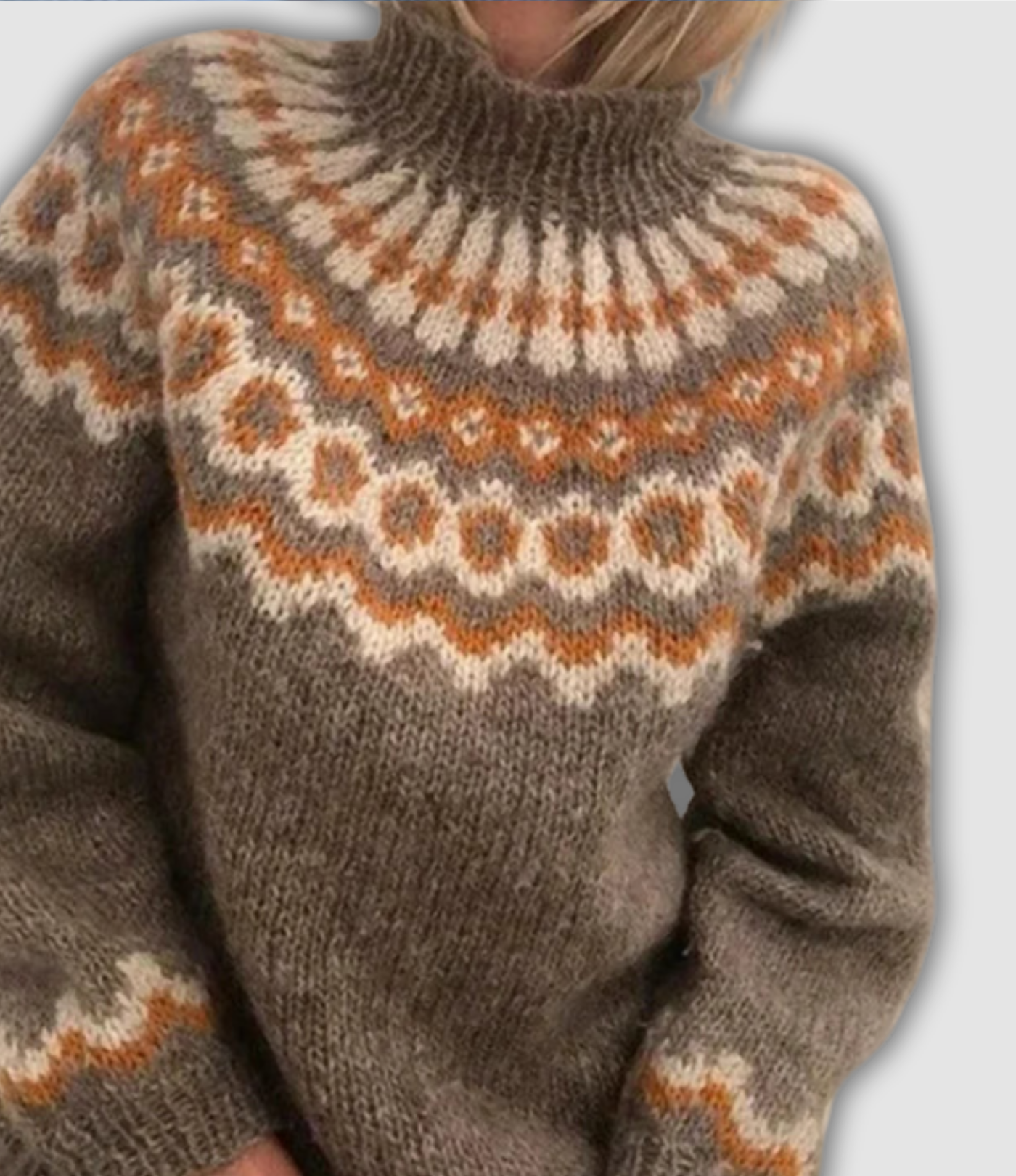 Violetta | Gemütlicher Rollkragenpullover