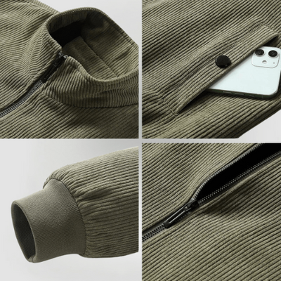 Roi | Cordjacke mit Fleece-Futter
