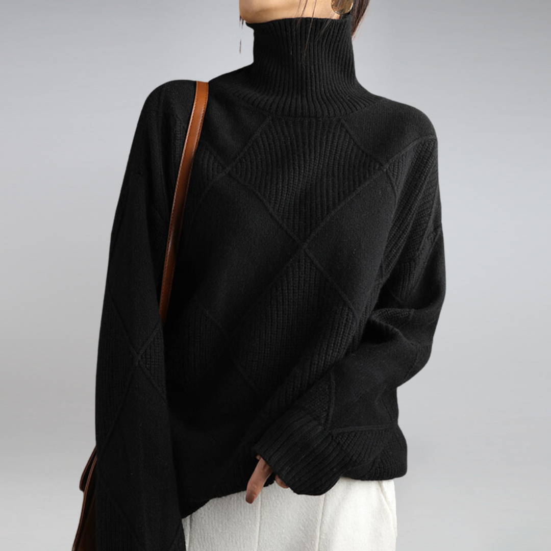 Chloe | Bequemer Winterstrickpullover