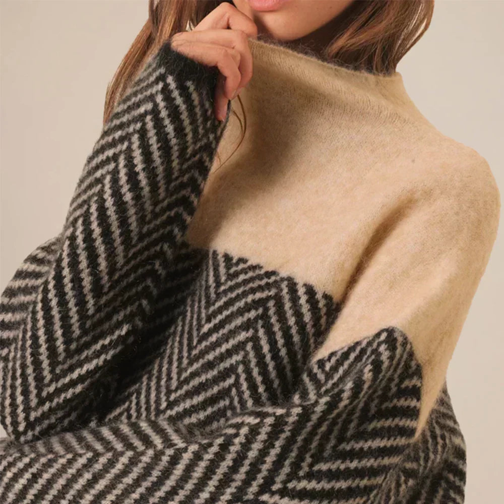 Mira | Eleganter Zopfpullover