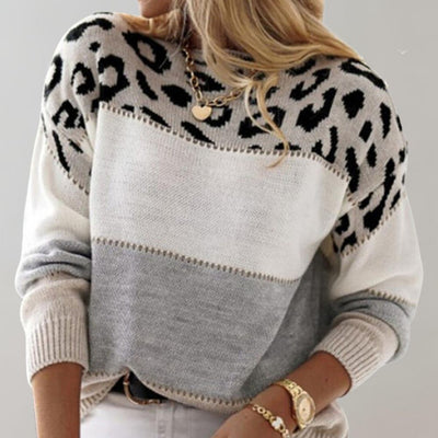 Addison | Trendiger und Bequemer Leopardenpullover