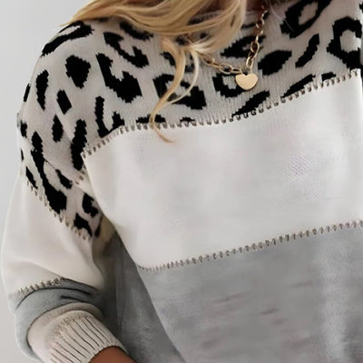 Addison | Trendiger und Bequemer Leopardenpullover