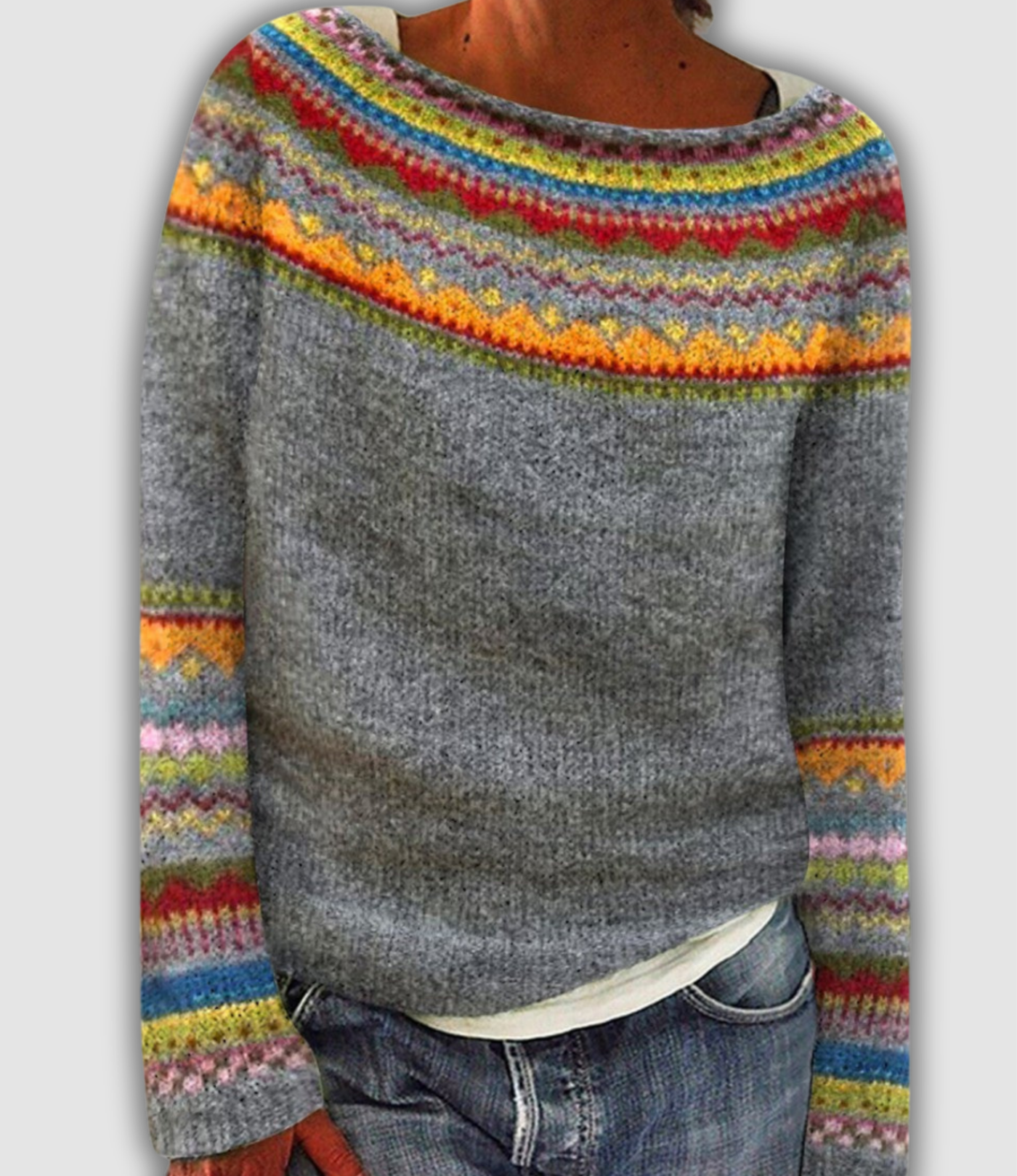 Levie | Bequemer Retro-Pullover