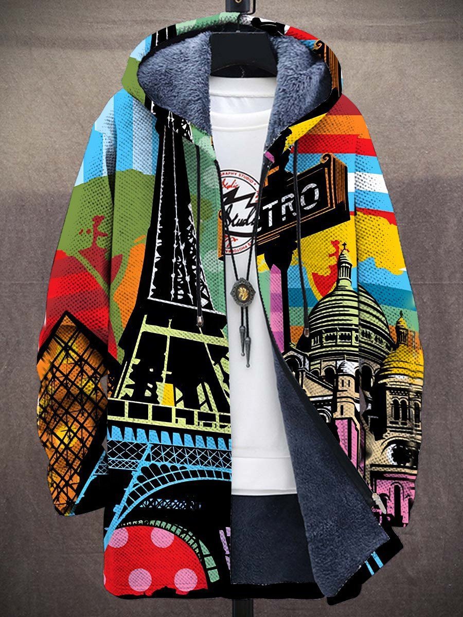 Marlee | Luxuriöser Cardigan mit künstlerischer Inspiration