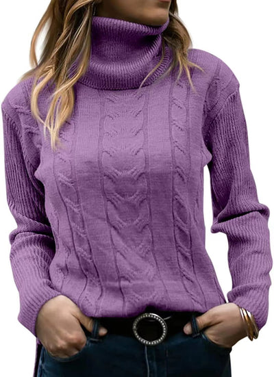 Lisa | Eleganter Kabelstrickpullover