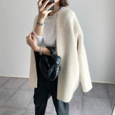 Chloe |  Eleganter Cashmere Cardigan