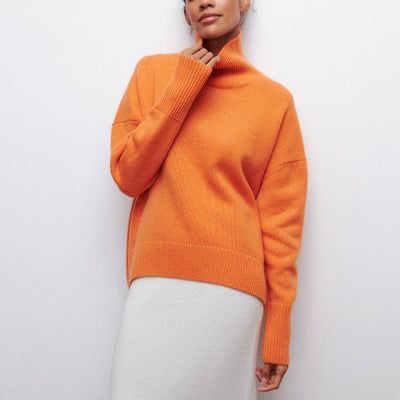 Avery | Pullover mit hohem Kragen