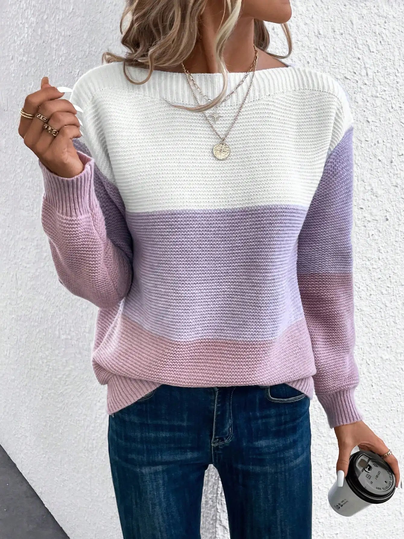 Daphne | Ombre Strickpullover