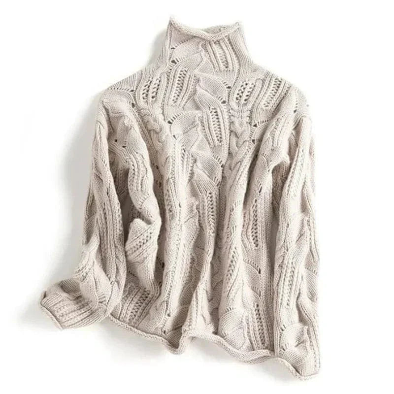 Maria | Rollkragenpullover aus Wolle