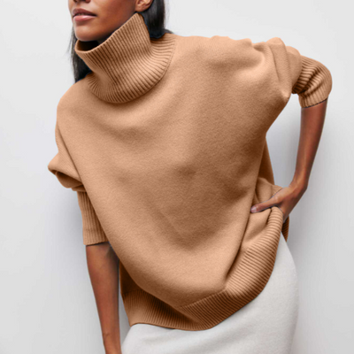 Avery | Pullover mit hohem Kragen