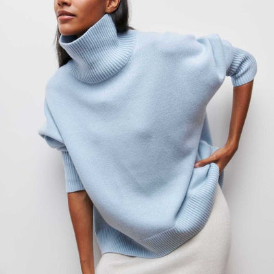 Avery | Pullover mit hohem Kragen