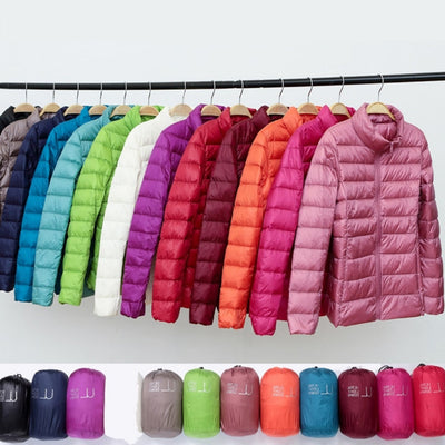 Myra | Ultraleichte Daunenjacke mit eleganten Falten