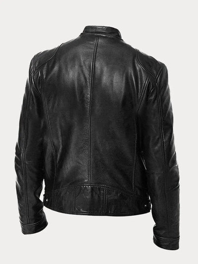 Ari | Minimalistische Lederjacke