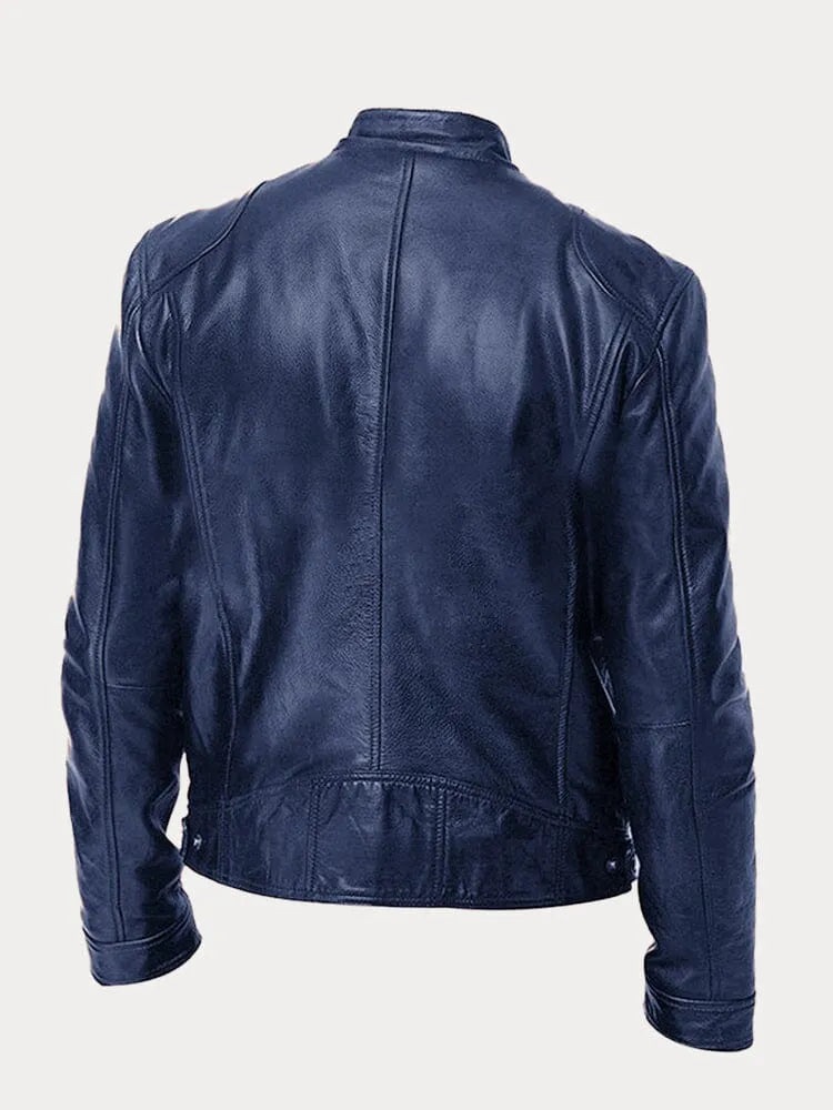 Ari | Minimalistische Lederjacke