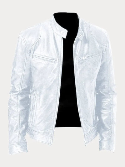 Ari | Minimalistische Lederjacke