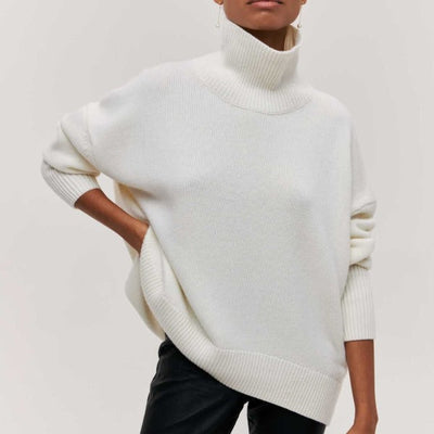 Avery | Pullover mit hohem Kragen