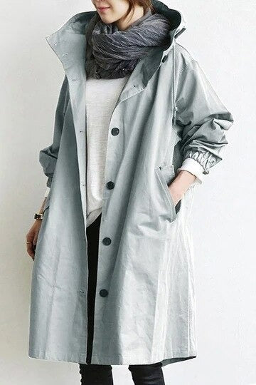 Mandy | Eleganter wasserdichter Trenchcoat