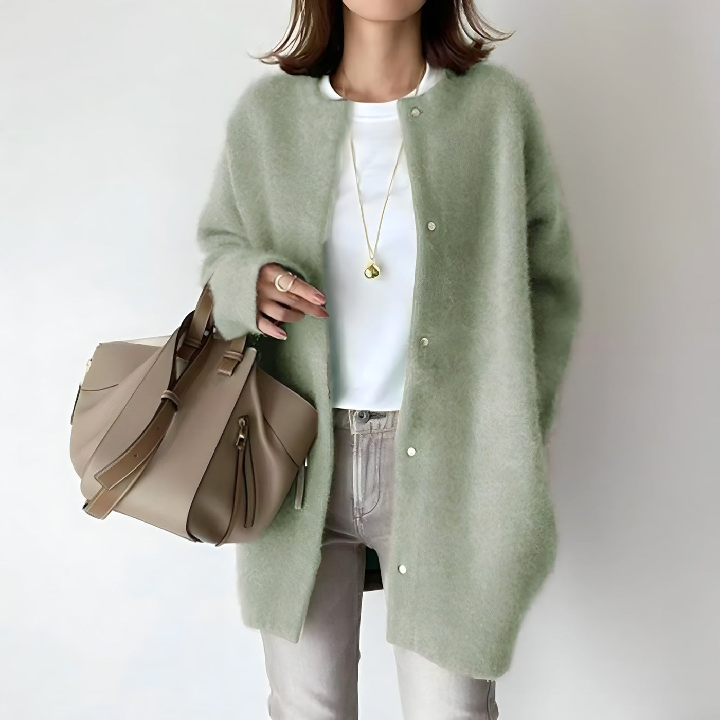 Whitney | Eleganter Cardigan mit Knöpfen