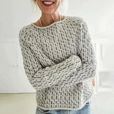 Linda | Eleganter Bootsausschnitt Pullover