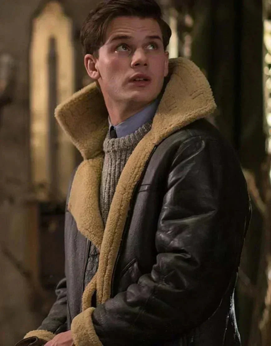 Fletcher | Premium Lammfelllederjacke