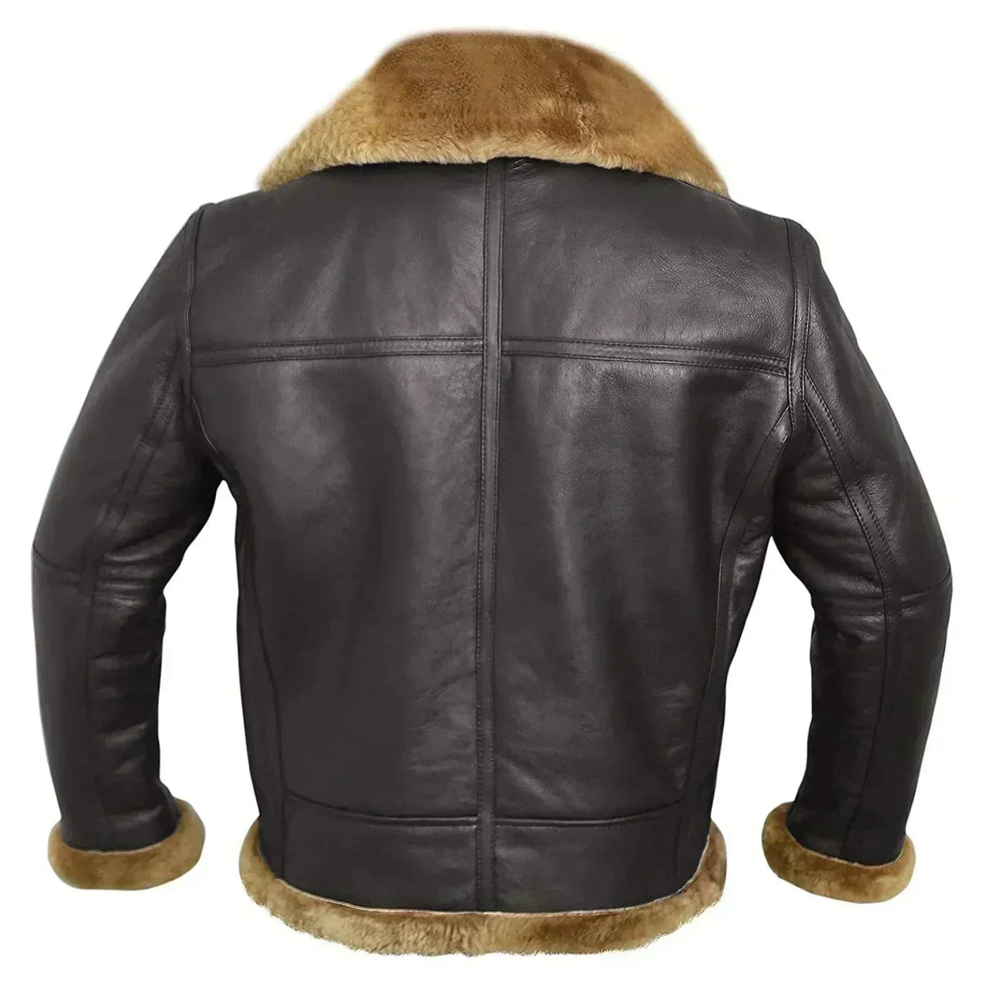 Fletcher | Premium Lammfelllederjacke