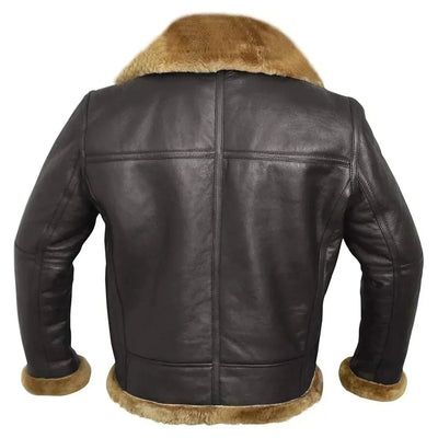 Fletcher | Premium Lammfelllederjacke